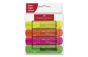 Faber-Castell Textliner 46 Neon sada 4 farieb