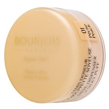 Bourjois Loose Powder 01 Peach púder pre zjednotenú a rozjasnenú pleť 32 g