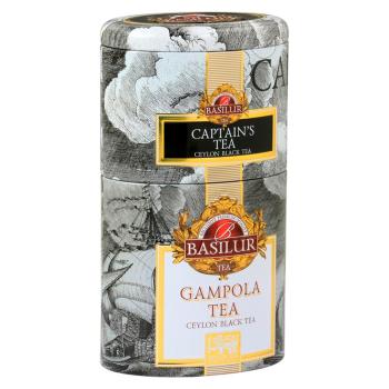 BASILUR 2v1 Captains & Gampola tea čierny sypaný čaj v plechu 100 g