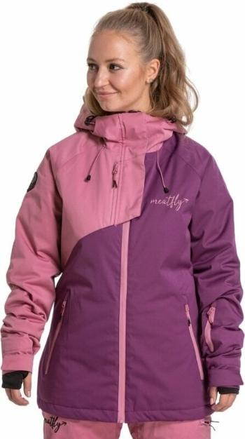 Meatfly Deborah Premium SNB & Ski Jacket Plum M Lyžiarska bunda