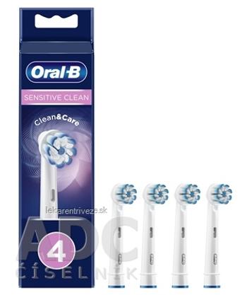 Oral-B SENSITIVE CLEAN čistiace náhradné hlavice 1x4 ks