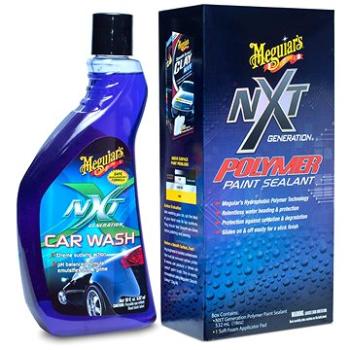 Meguiars NXT Wash & Wax Kit - základní sada autokosmetiky pro mytí a ochranu laku (NXTWWKIT)