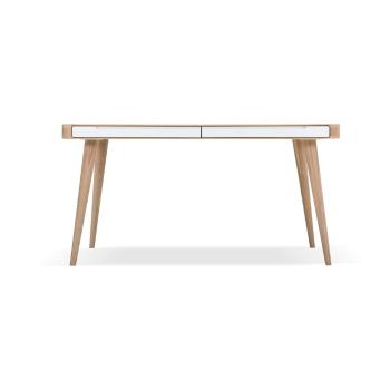 Jedálenský stôl z dubového dreva Gazzda Ena Two, 140 × 90 cm