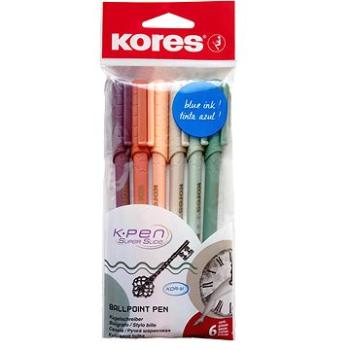 KORES K0 Pen Vintage Style, M-1 mm, mix farieb – balenie 6 ks (37067)