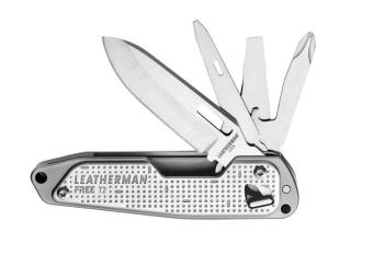 Leatherman Multifunkčný nôž Free T2, strieborná 832682