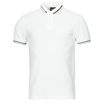 Emporio Armani  POLO 3D1FM4  Polokošele s krátkym rukávom Biela