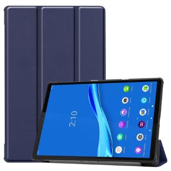 LEATHER Puzdro Lenovo Tab M10 Plus (TB-X606F / TB-X606L / ZA5T0081CZ / ZA5V0206CZ) tmavomodré