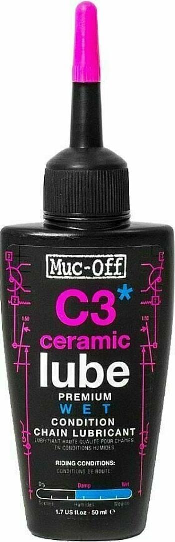 Muc-Off C3 Wet Weather Ceramic Lube 50 ml Cyklo-čistenie a údržba