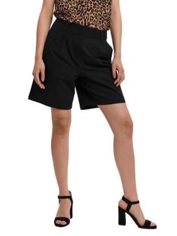 Vero Moda Dámske kraťasy VMZELDA Loose Fit 10259210 Black 34