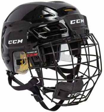 CCM Hokejová prilba Tacks 210 Combo SR Čierna XS