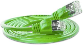 Slim Wirewin PKW-LIGHT-STP-K6 5.0 GN RJ45 sieťové káble, prepojovacie káble CAT 6 U/FTP 5.00 m zelená  1 ks