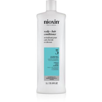 Nioxin System 3 Scalp + Hair Shampoo kondicionér pre farbené rednúce vlasy 1000 ml