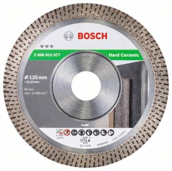 Bosch Accessories 2608615077 Best for Hardceramic diamantový rezný kotúč Priemer 125 mm   1 ks