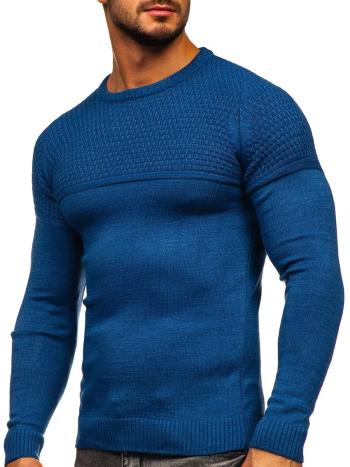 Modrý pánsky sveter Bolf 4623