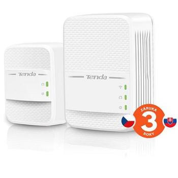 Tenda PH10 kit Powerline AV1000 2× Adaptér WiFi AC633 (633 Mb/s), 2× Gigabit LAN, Homeplug AV2