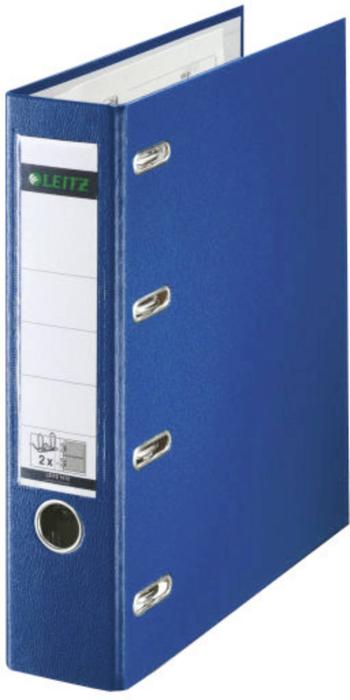 Leitz dvojitý zakladač 1012 2 x DIN A5 na šírku Šírka chrbta: 75 mm modrá  4 strmene 10120035