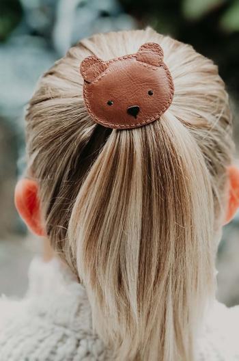 Detská sponka Donsje Josy Classic Hairclip Bear 6009001