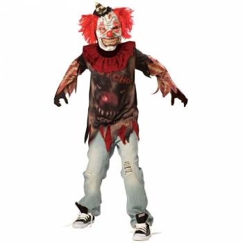 Amscan Detský kostým - Nahnevaný klaun Veľkosť - deti: XL