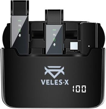 Veles-X Wireless Lavalier Microphone System Dual USB-C Mikrofón pre smartfón