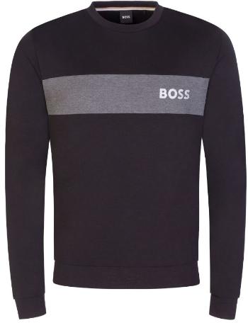 Hugo Boss Pánska mikina BOSS Regular Fit 50503061-001 L