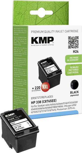 KMP Ink náhradný HP 338 kompatibilná  čierna H24 1022,4338