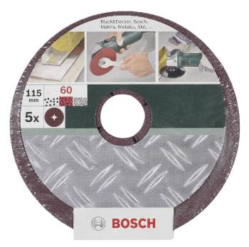 Bosch Accessories  2609256252 brúsny papier pre brúsne kotúče  Zrnitosť 80  (Ø) 125 mm 5 ks