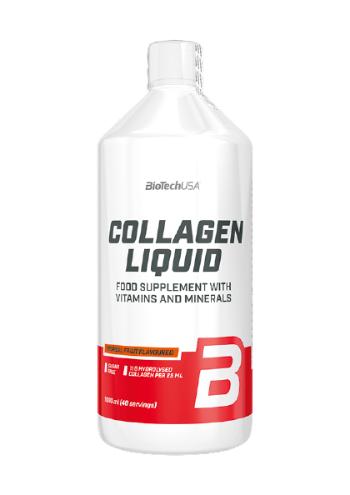BiotechUSA Collagen Liquid tropické ovocie 1000 ml