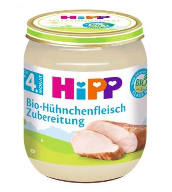 HiPP Príkrm BIO Kuracie mäso - pyré mäso 125 g