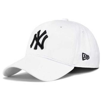 Šiltovka New Era 9Forty MLB League Basic NY Yankees White Black - UNI