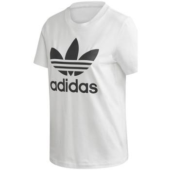 adidas  Tričká s krátkym rukávom adidas Trefoil Tee  Biela