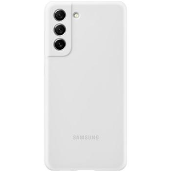 Samsung Galaxy S21 FE 5G Silikónový zadný kryt biely (EF-PG990TWEGWW)