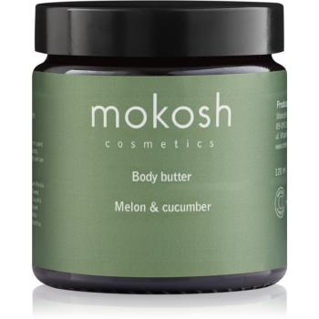 Mokosh Melon & Cucumber telové maslo s výťažkami z uhorky 120 ml