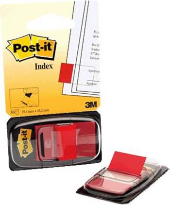 Post-it zásobník samolepiacich prúžkov Index 680-1 Farba lepiacej pásky: červená  7000029852