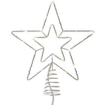 EMOS Standard LED spojovací vánoční hvězda, 28,5 cm, venkovní i vnitřní, teplá bílá (D1ZW01)