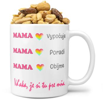 Hrnček Mama poradí (Náplň hrnčeka: Zmes slaných orieškov)