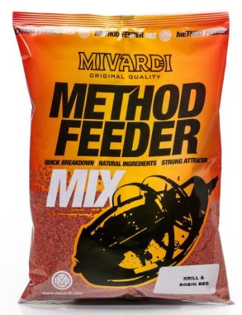 Mivardi method feeder mix krill robin red 1 kg