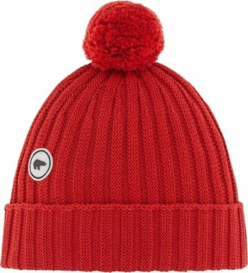 Eisbär Trony OS Pompon Beanie Mineral Red UNI Čiapka