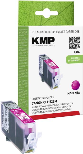 KMP Ink náhradný Canon CLI-526 kompatibilná  purpurová C84 1515,0006