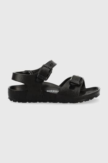 Detské sandále Birkenstock čierna farba