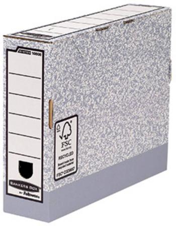 Bankers Box archivačné škatule 1080001 80 mm x 260 mm x 315 mm  sivá, biela 1 ks