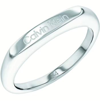 Calvin Klein Štýlový prsteň z ocele Faceted 35000187 54 mm