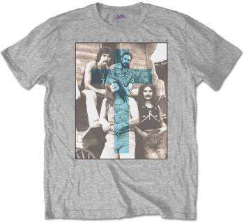 Black Sabbath Tričko Blue Cross Grey L