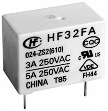Hongfa HF32FA/005-HSL2 (610) relé do DPS 5 V/DC 5 A 1 spínací 1 ks