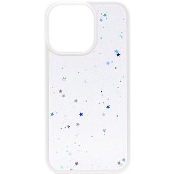 iWill Clear Glitter Star Phone Case pre iPhone 13 Pro White (DIP888-13)