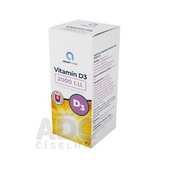 ADAMPharm Vitamín D3 2000 I.U.