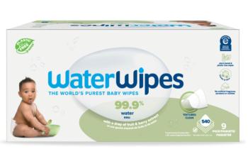 9x WATERWIPES Obrúsky vlhčené bez obsahu plastov Soapberry 60 ks (540 ks)