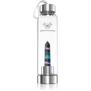Crystallove Fluorite Bottle fľaška na vodu 550 ml