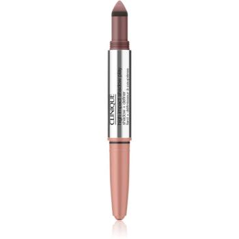 Clinique High Impact Shadow Play™ Shadow & Definer očné tiene v ceruzke duo odtieň Rose +Truffles 1,9 g