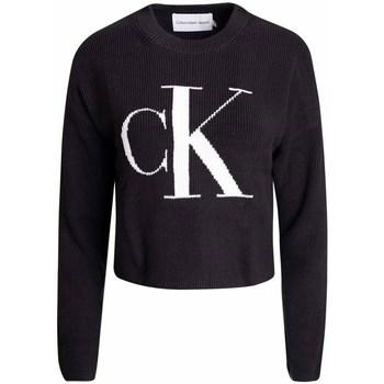 Calvin Klein Jeans  Svetre J20J221132 Beh  Čierna