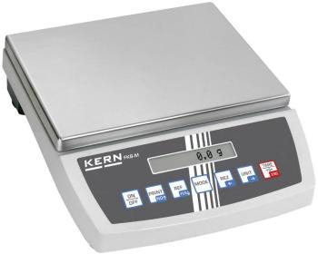 Kern  FKB 16K0.1 stolová váha  Max. váživosť 16 kg Rozlíšenie 0.1 g 230 V, na batérie, napájanie z akumulátora strieborn